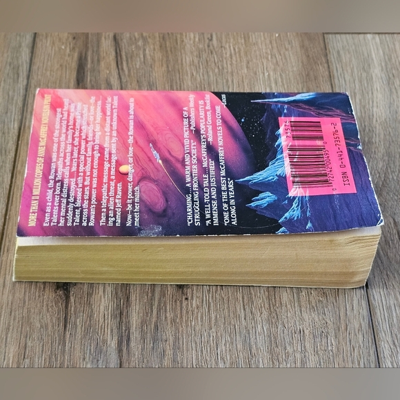The Rowan Anne McCaffrey‎ Paperback 1991 ACE  SciFi - Picture 4 of 7